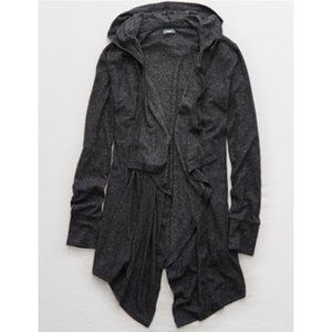 Aerie // Plush Hoodie Cardigan